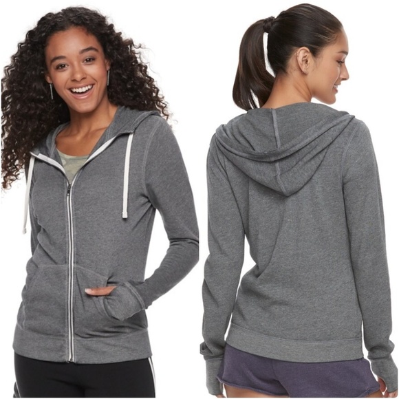 SO | Tops | New So Lounge Life Charcoal Gray Full Zip Hoodie | Poshmark